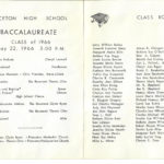 1966 Baccalaureate Program-inside 1966 Baccalaureate Program-inside