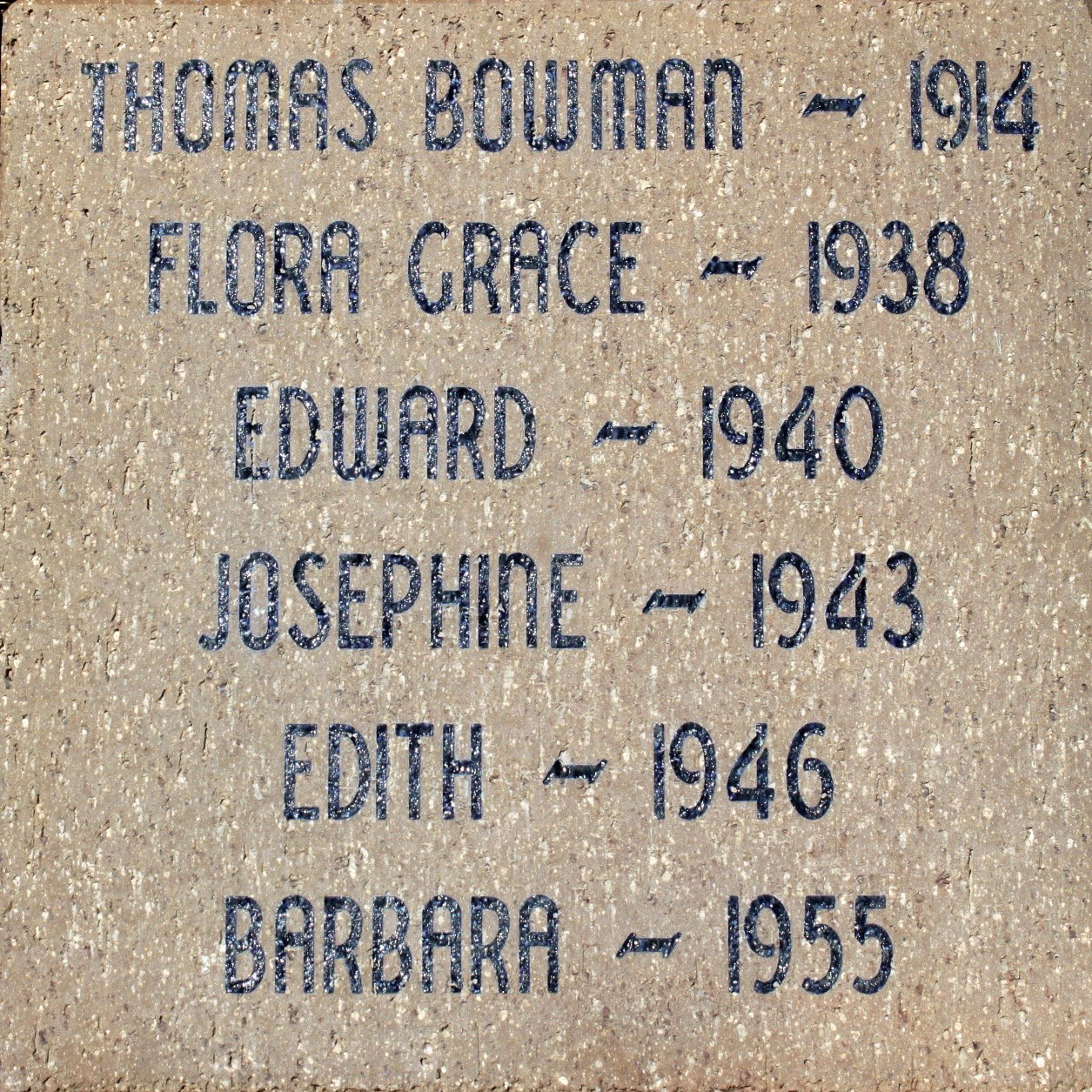 Bowman family Bowman family