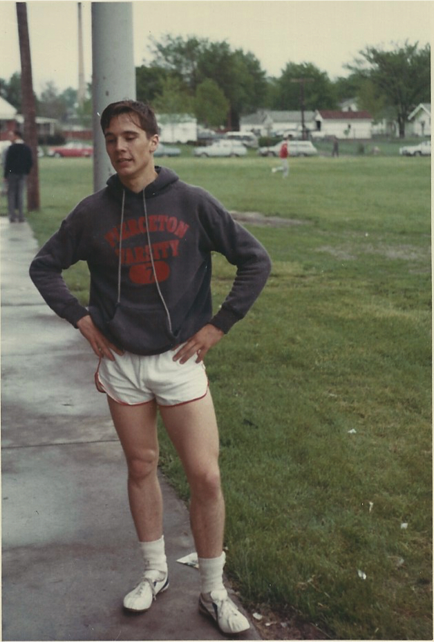 Doug Gregory at track meet Doug Gregory at track meet