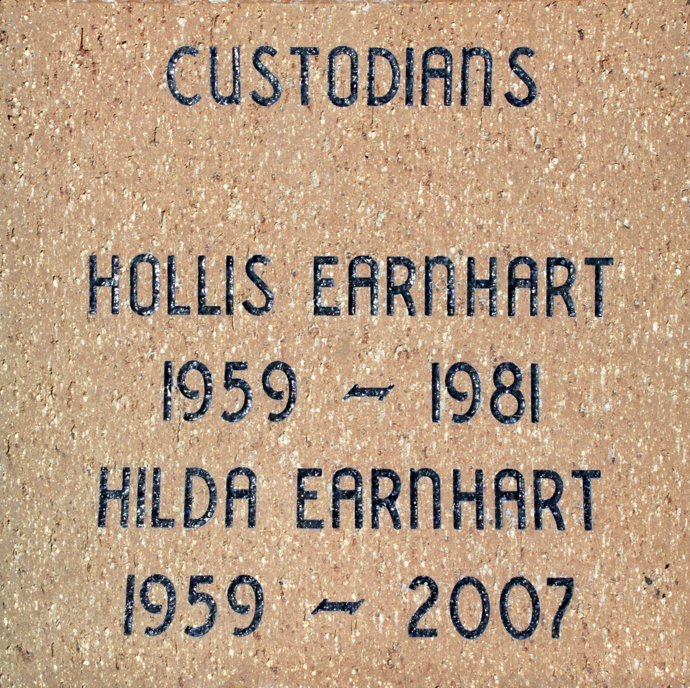 Earnhart Custodians Earnhart Custodians