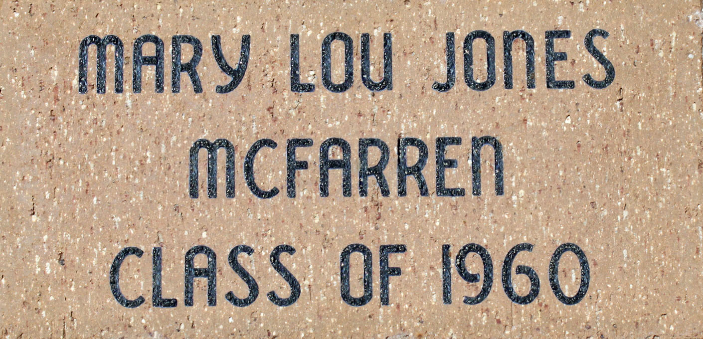 McFarren, Mary Lou McFarren, Mary Lou