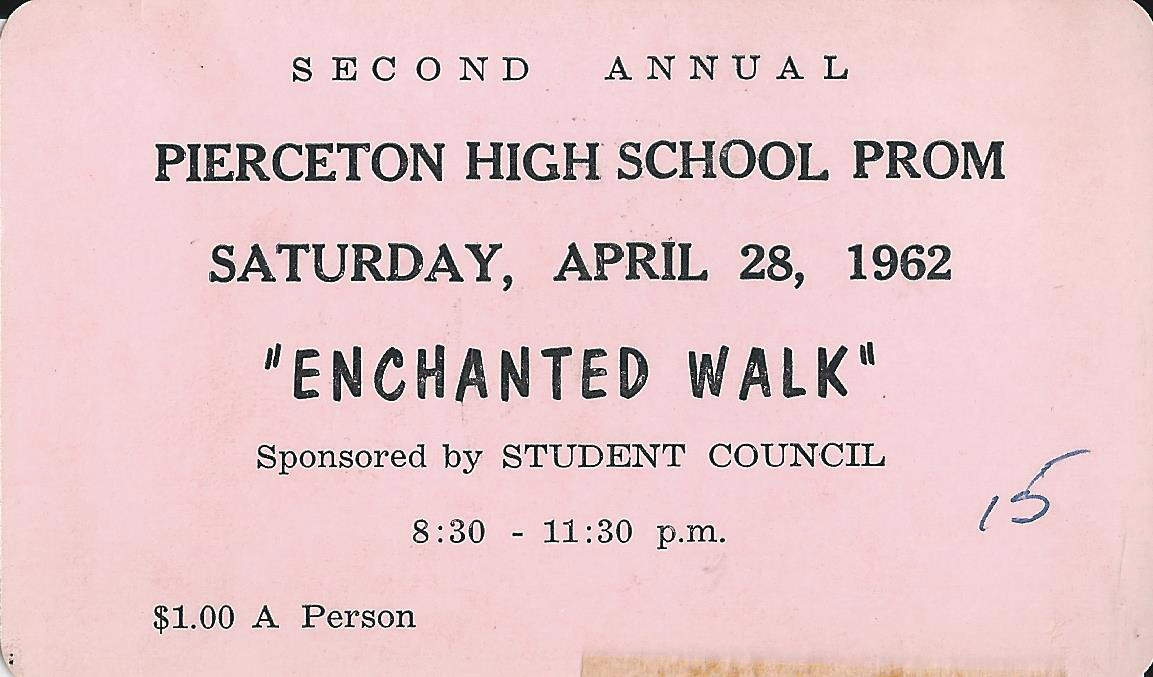 Pierceton Prom - 1962 Pierceton Prom - 1962