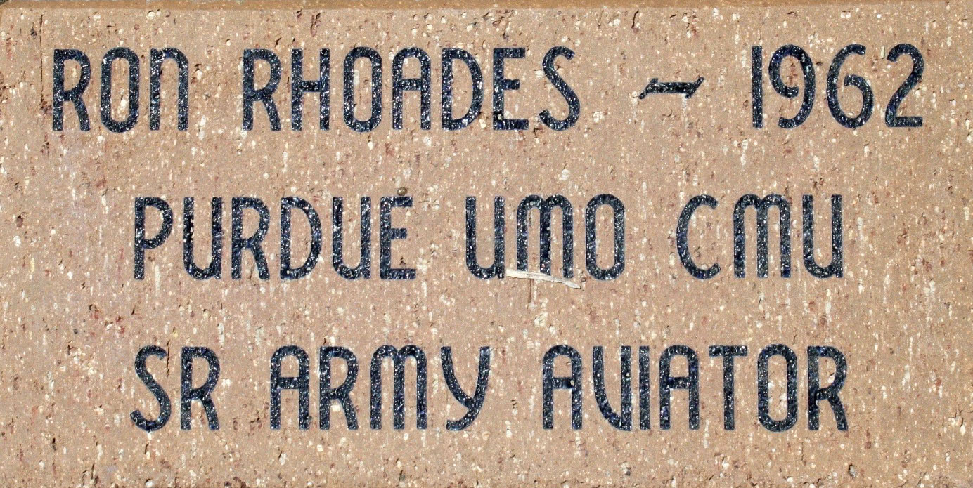 Rhoades, Ron Rhoades, Ron